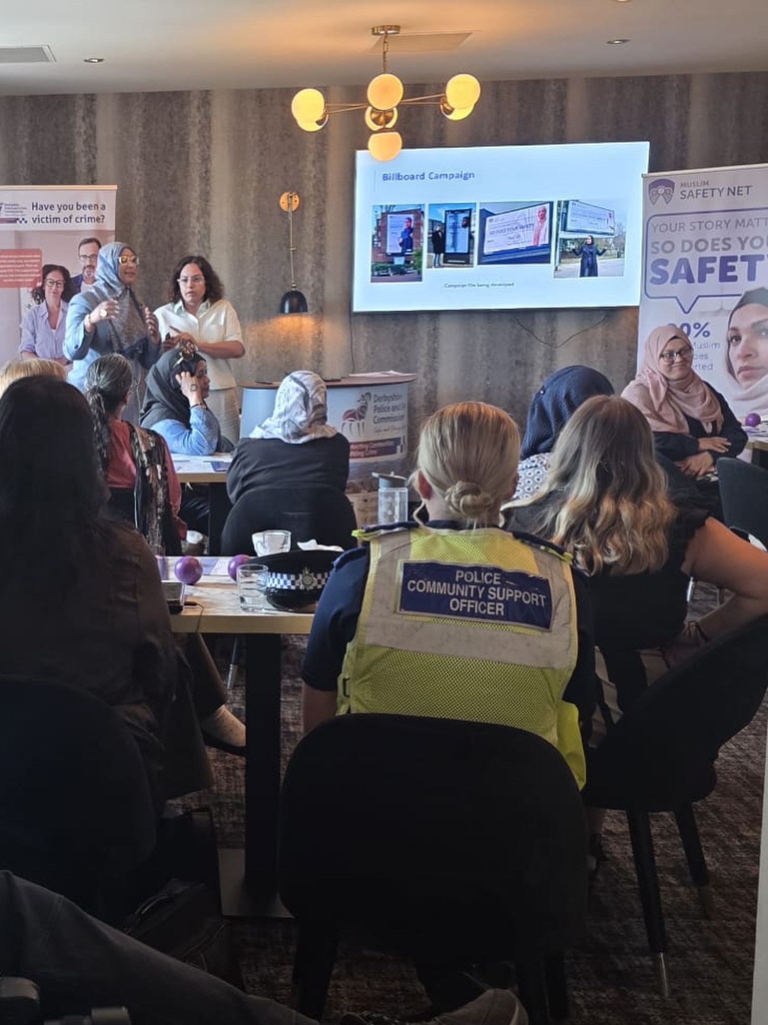 Community and professional speaking event